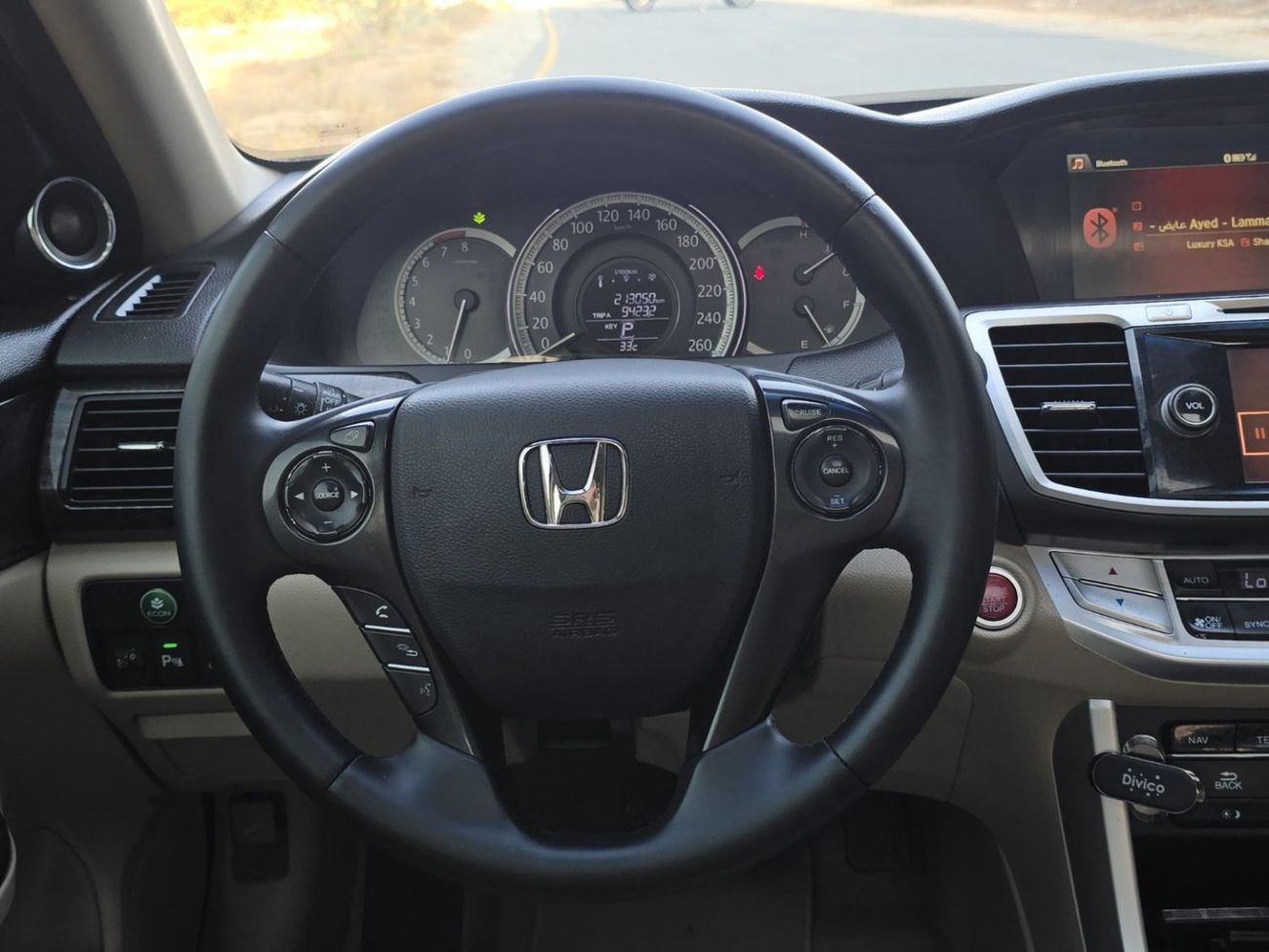 هوندا أكورد Sport 2.4L HONDA ACCORD 2016 GCC ORGINAL PAINT // ACCIDENT FREE // FULL OPITION