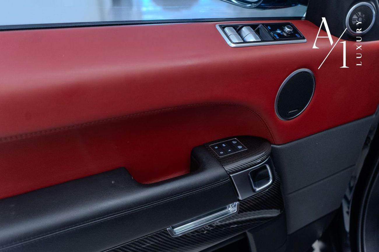 Land Rover Range Rover Sport SVR 5.0L (575 HP) 4WD 2022 Range Rover Sport, Warranty, Carbon Fiber Edition, Fully Loaded