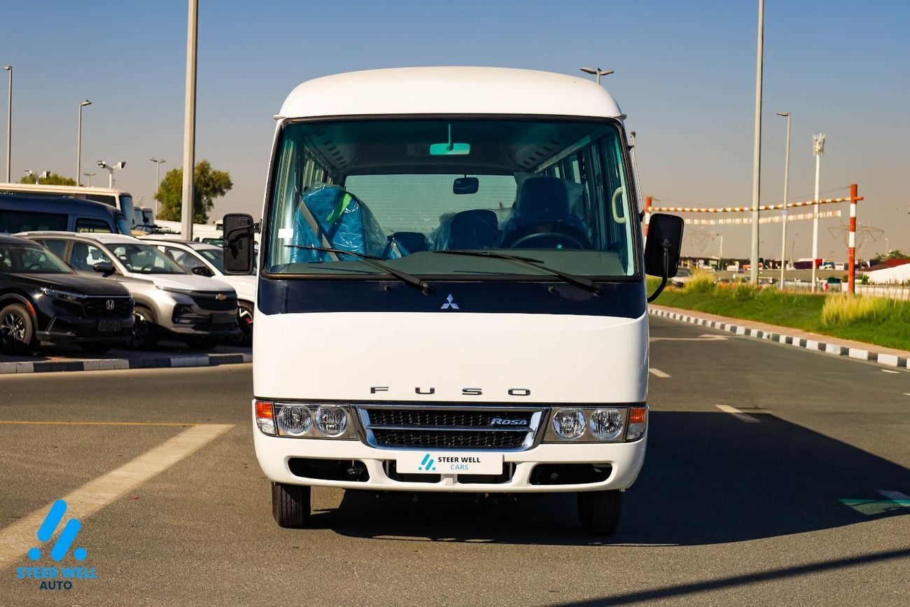 Mitsubishi Rosa  2026 GCC Specs | 26 Seats | ABS | Full Comfort | DSL Manual | Brand New