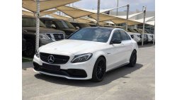 مرسيدس بنز C 63 AMG مالك واحد تشيكات وكالة بلكامل خليجي ضمان لغاية 2022