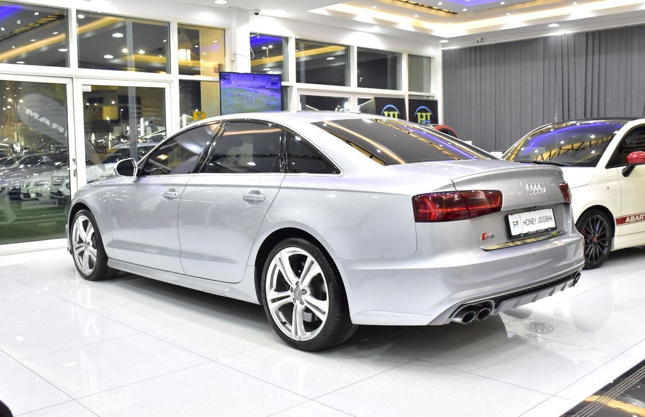 Audi S6 S-Line EXCELLENT DEAL for our Audi S6 V8T ( 2016 Model ) in Silver Color GCC Specs