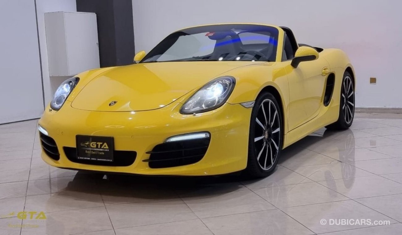 Porsche Boxster S 2013 Porsche Boxter S, Porsche Warranty, Full Service History, GCC