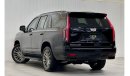 Cadillac Escalade 2023 Cadillac Escalade Sport, Jan 2027 Cadillac Warranty, Jan 2028 Cadillac Service Pack, GCC