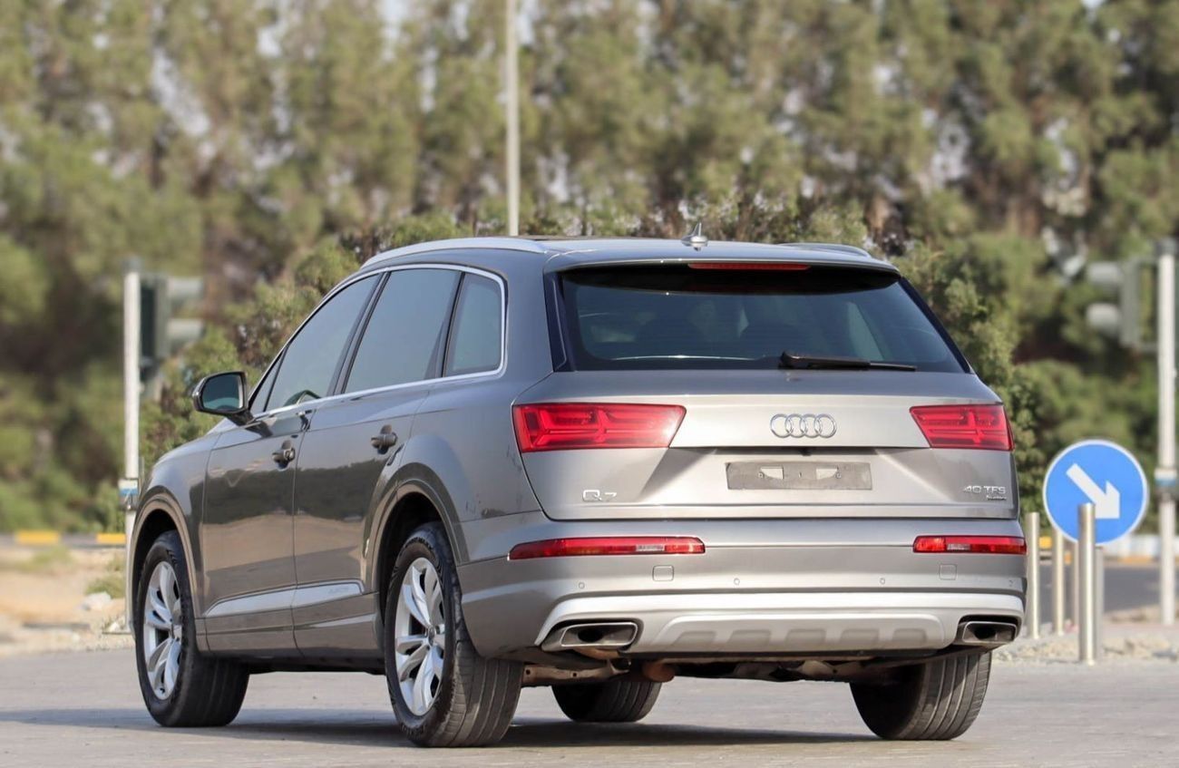 أودي Q7 40 TFSI quattro 2.0L Audi Q7 40 TFSI quattro 2017 V4 , GCC, accident-free, in excellent condition
