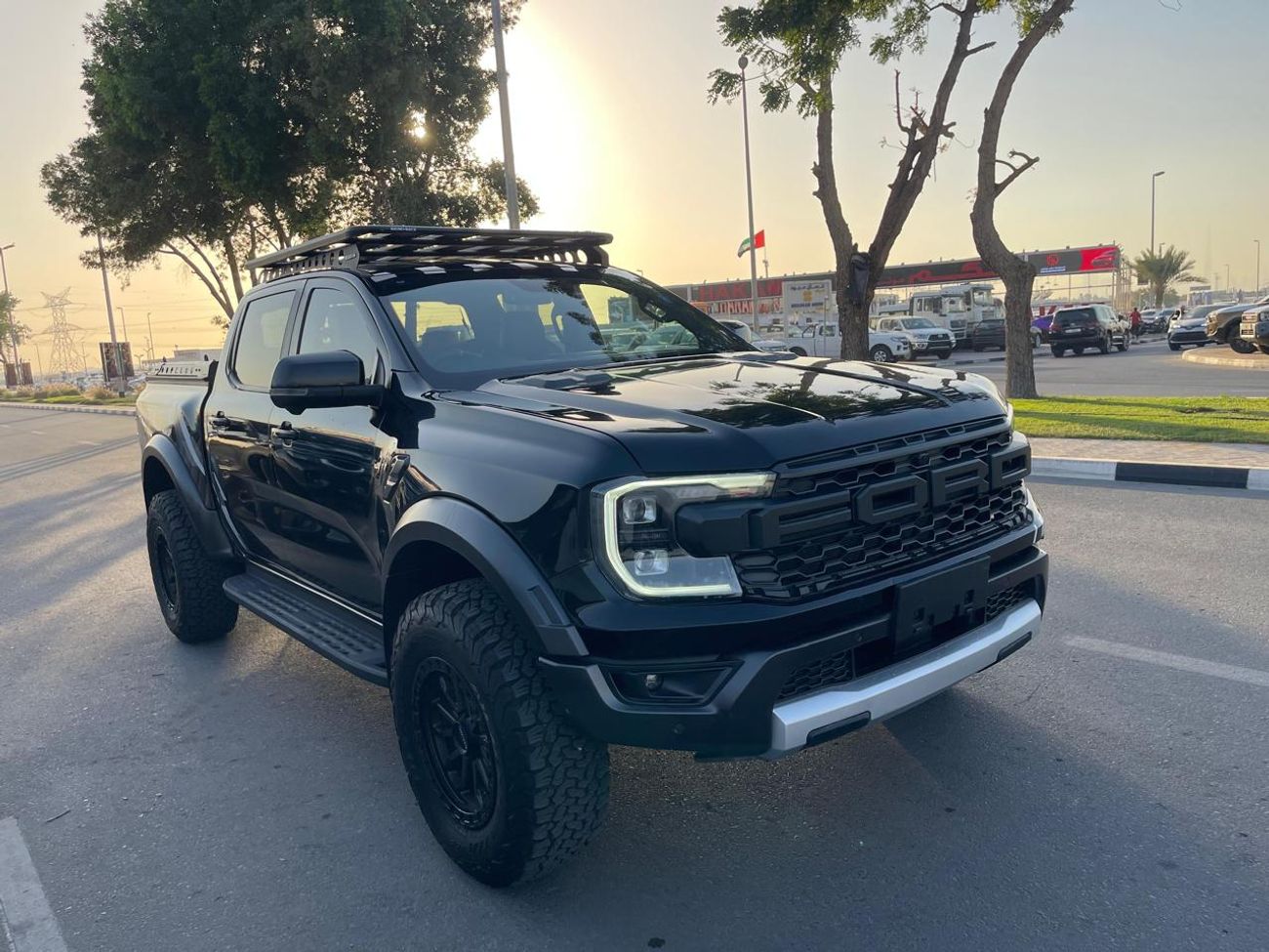 Ford Ranger Raptor Ford Ranger Raptor 2024 Model 3.0L v6 petrol Engine Colour Black push start Transmission Automatic I