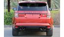 Land Rover Range Rover Sport Range Rover sport supercharge  import 2014  body kit SVR