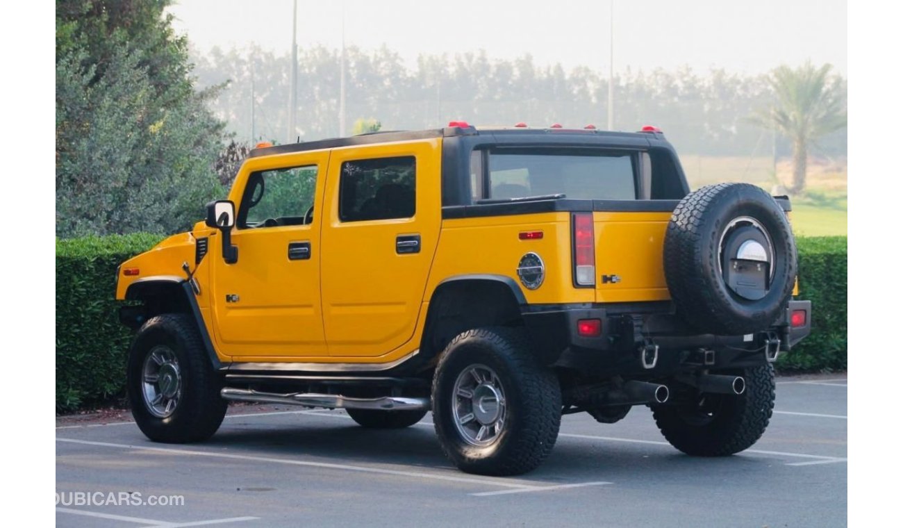 Hummer H2 2006 model, American imported, without accidents, agency paint, full option, engine hatch, 8 cylinde
