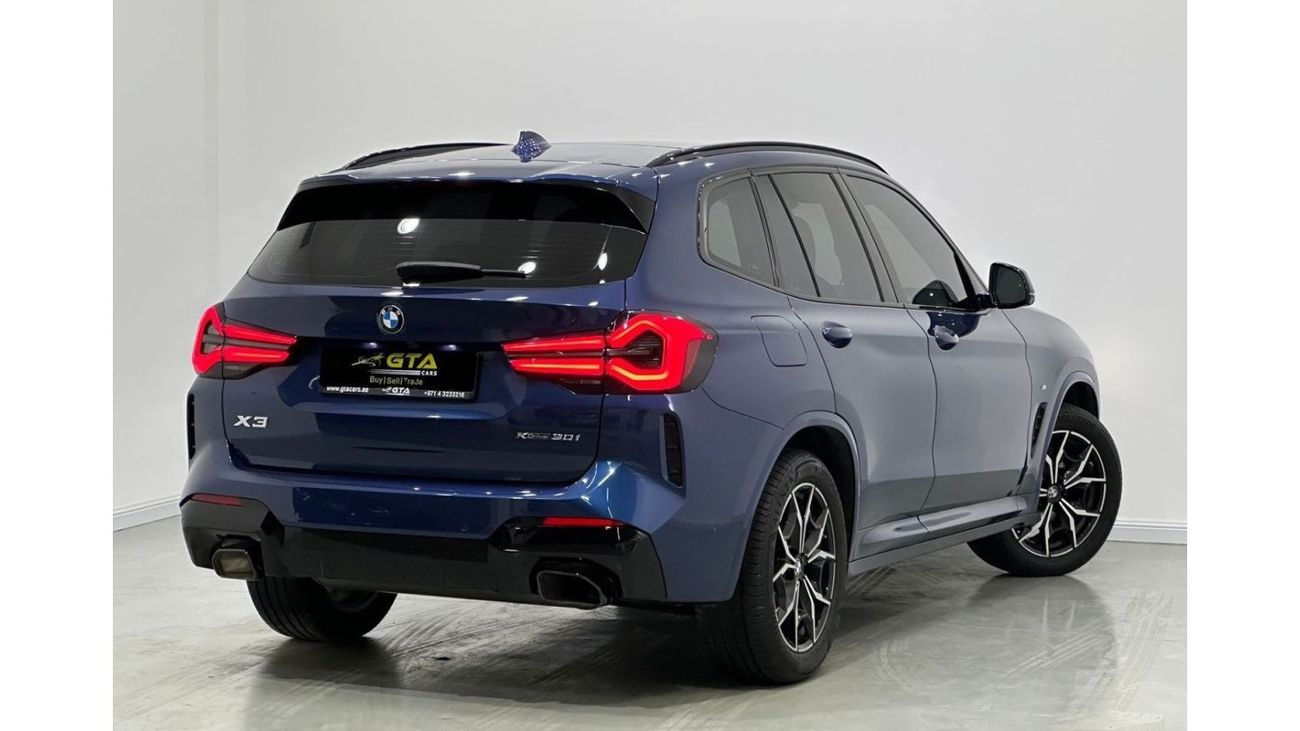 BMW X3 xDrive 30i 2022 BMW X3 XDrive30i M-sport, AUG 2027 BMW Warranty, Service Pack, Fully Loaded, Excelle