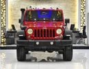 Jeep Wrangler EXCELLENT DEAL for our Jeep Wrangler Sport ( 2014 Model ) in Red Color GCC Specs