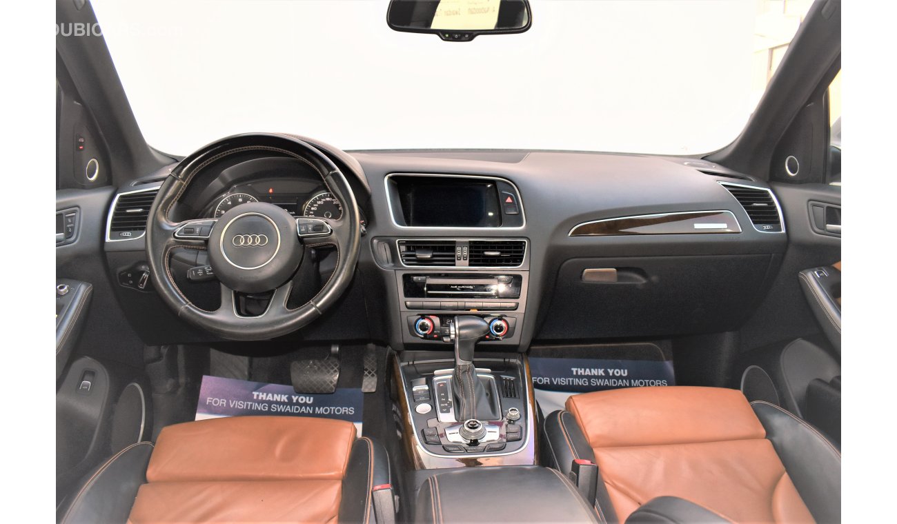 Audi Q5 45-TFSI 2.0L S LINE 4WD 2015 GCC SPECS