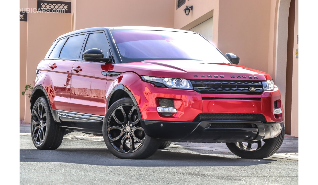 Land Rover Range Rover Evoque AED 1780 P.M with 0% downpayment under warranty