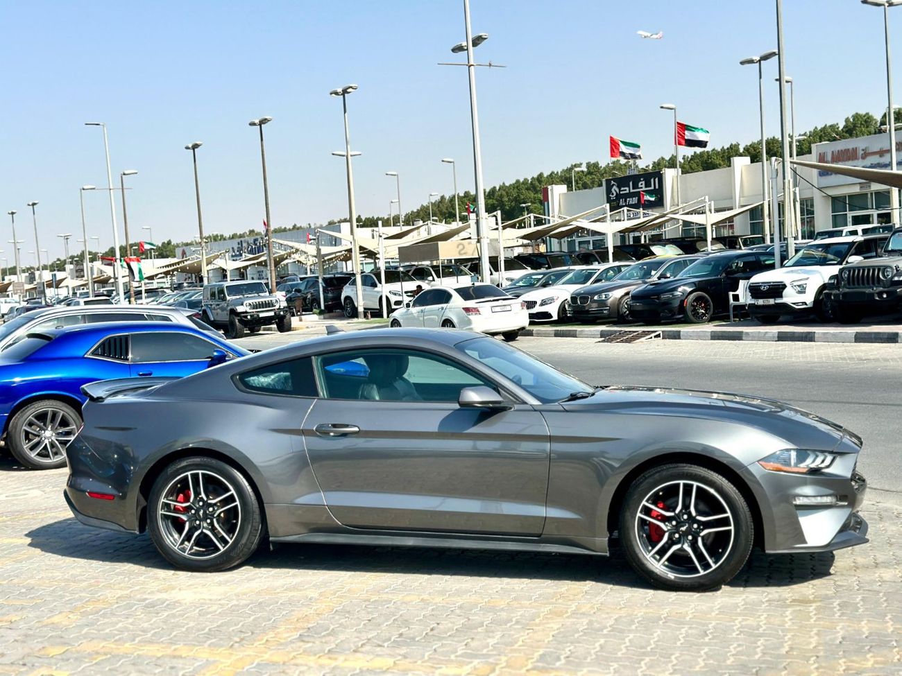 فورد موستانج Ecoboost | Monthly 1300/- | 0% DP | Fog Lights | Lane Assist | Cruise Control | # 04466