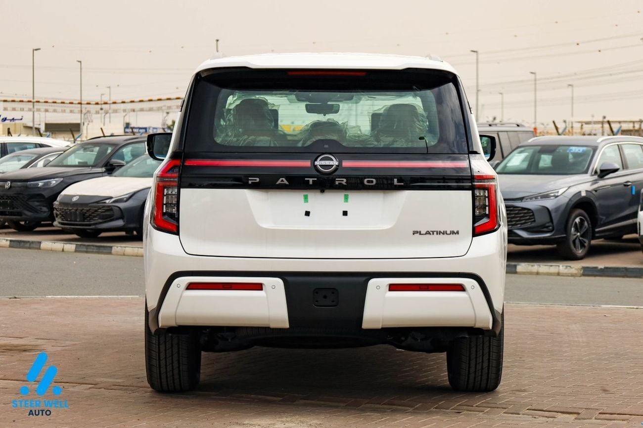 Nissan Patrol LE PLATINUM CITY 2026 | GCC | 3.5L T-T V6 | AWD | 9AT | Tan Interior | Height Control | Export Only