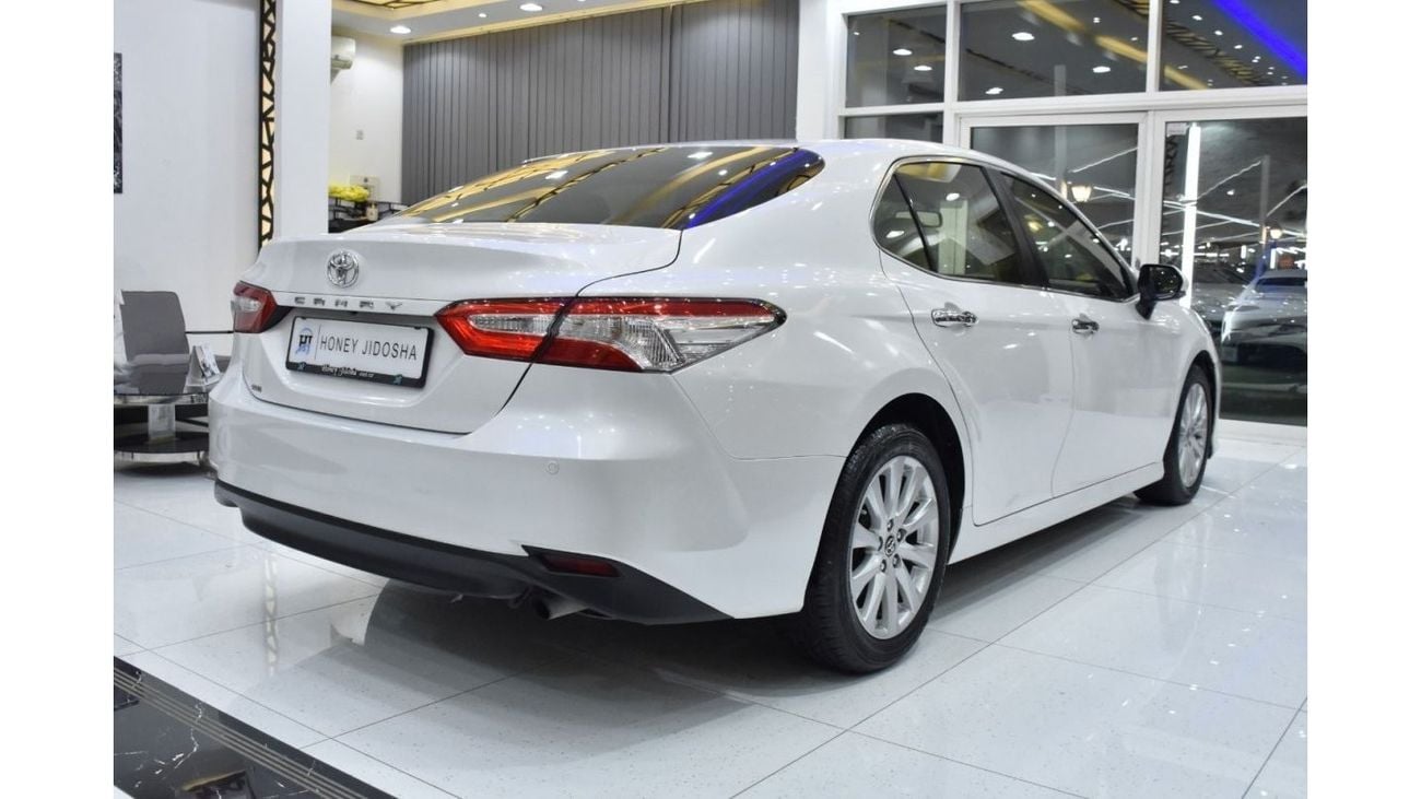 Toyota Camry EXCELLENT DEAL for our Toyota Camry SE ( 2019 Model ) in White Color GCC Specs