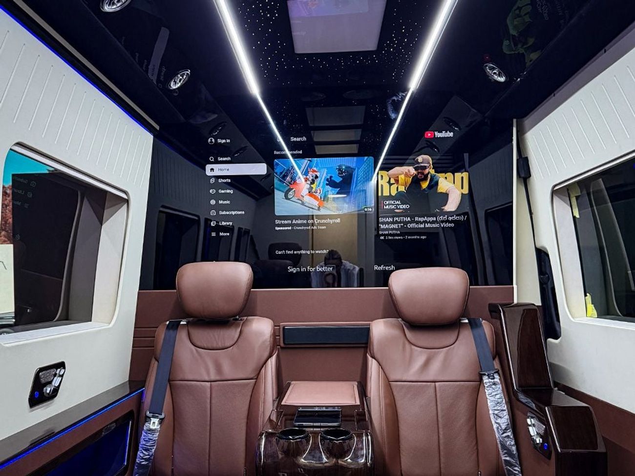 مرسيدس بنز سبرينتر BESPOKE INTERIOR CONVERSION