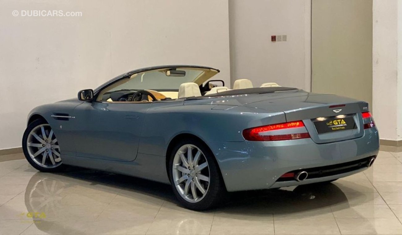 Aston Martin DB9 2006 Aston Martin DB9 Volante, Service History, GCC