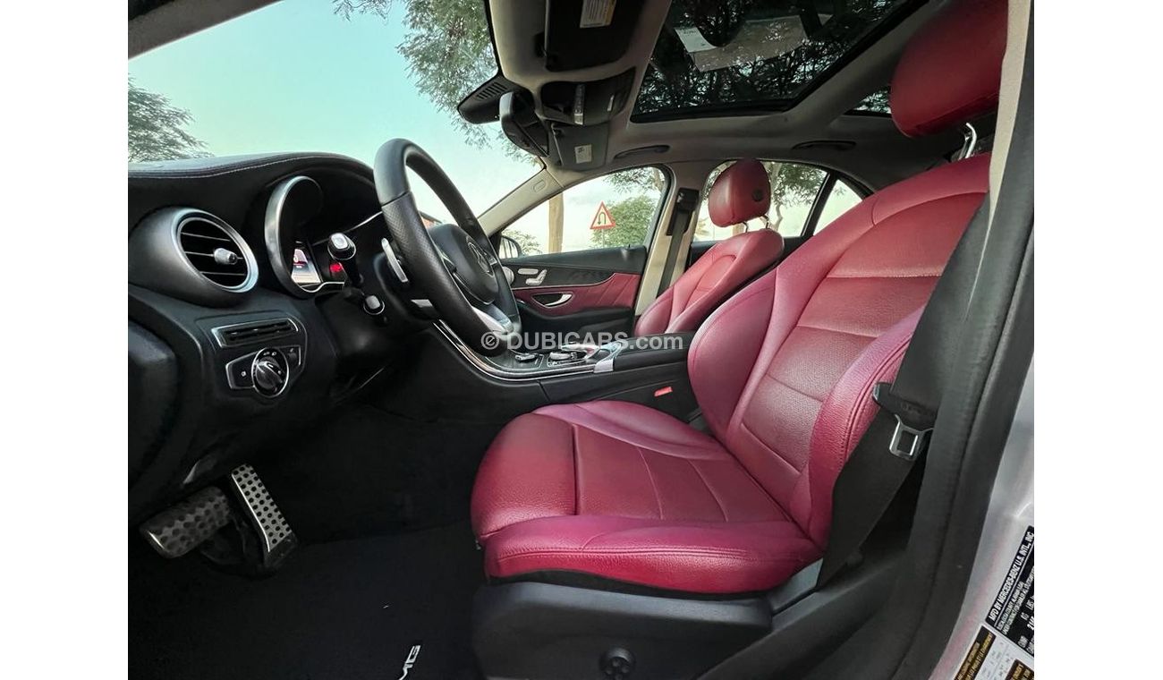 Mercedes-Benz C 300 C300 AMG 2015 FULL OPTION PANORAMIC ROOF WITH DEALER WARRANTY