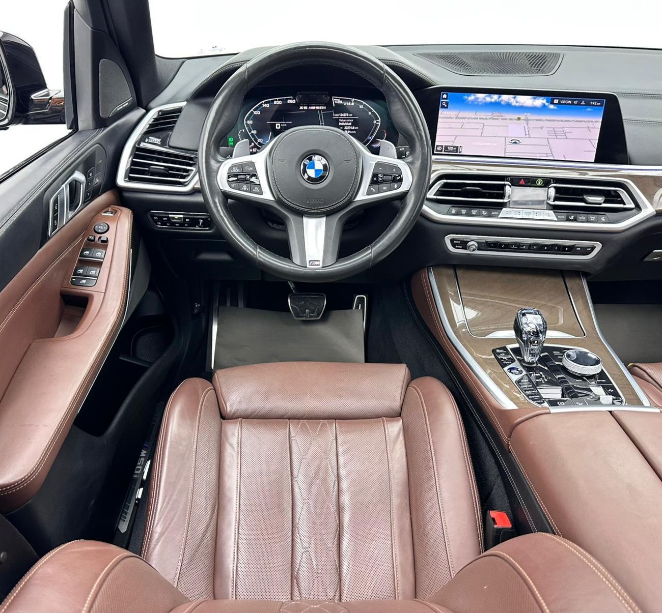 BMW X5 M50i 4.4L 2020 BMW X5 M50i M-Sport, 1 Year Unlimited Km Warranty, BMW Full Service History, GCC