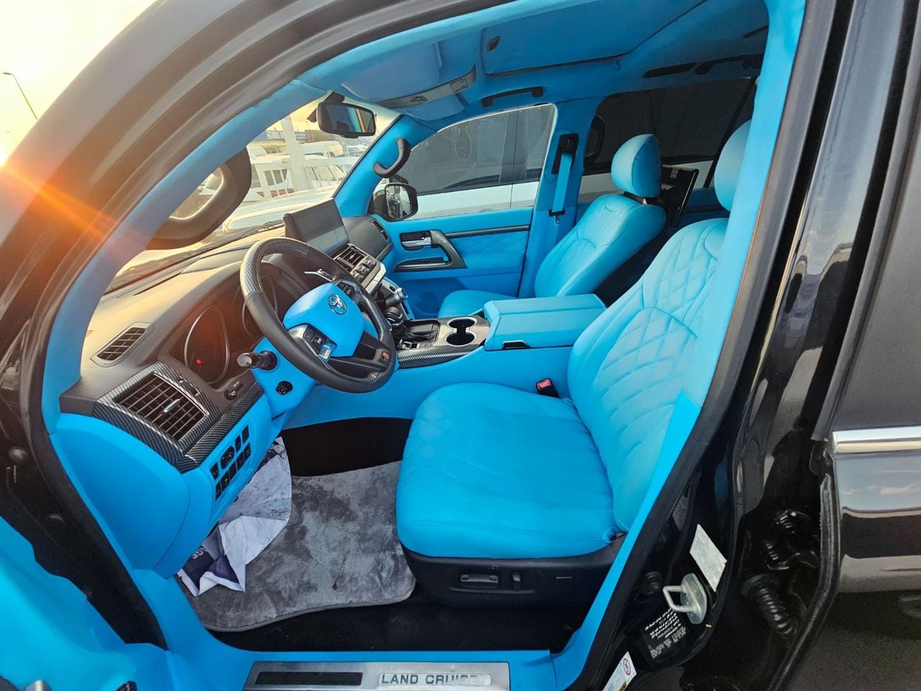 Toyota Land Cruiser VXR Modified to 2024 GR SPORT 5.7L V8 Petrol Engine Automatic Gear 4WD 7 Seats 5 Doors