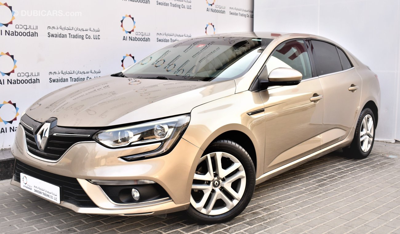 Renault Megane 1.6L PE 2018 GCC SPECS DEALER WARRANTY