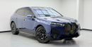 BMW iX 2023 BMW iX M60 E-Performance, BMW Warranty+Service Contract+Full Service History, GCC Specs.