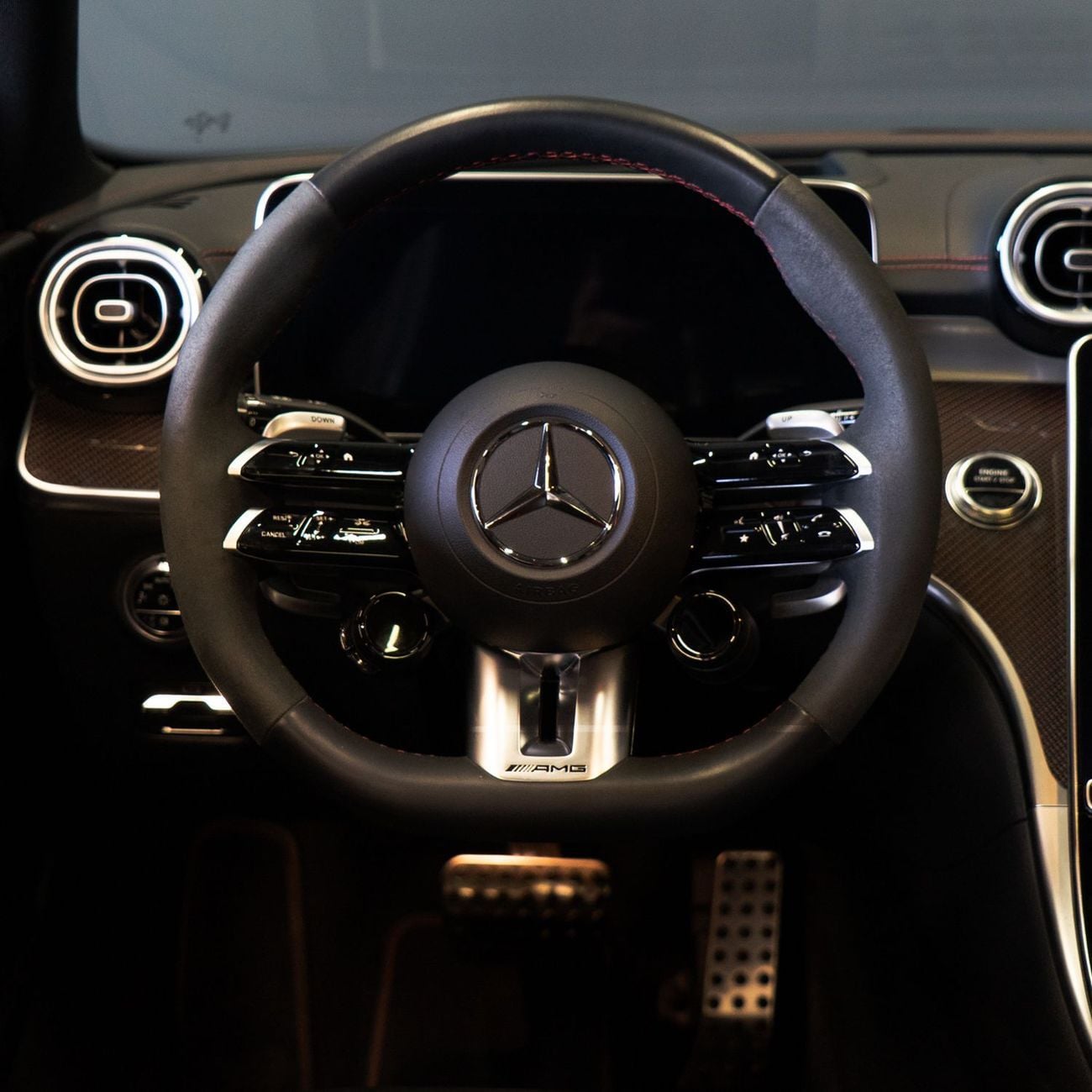 مرسيدس بنز C 63S AMG AED 8,240 pm • 0% Downpayment • AMG C63s E-Performance F1 Edition • Agency Warranty and Service Pack