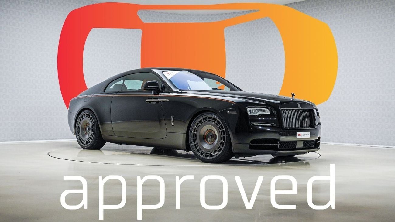 Rolls-Royce Wraith | AED 17,705 PM | Warranty 04-2027 | GCC