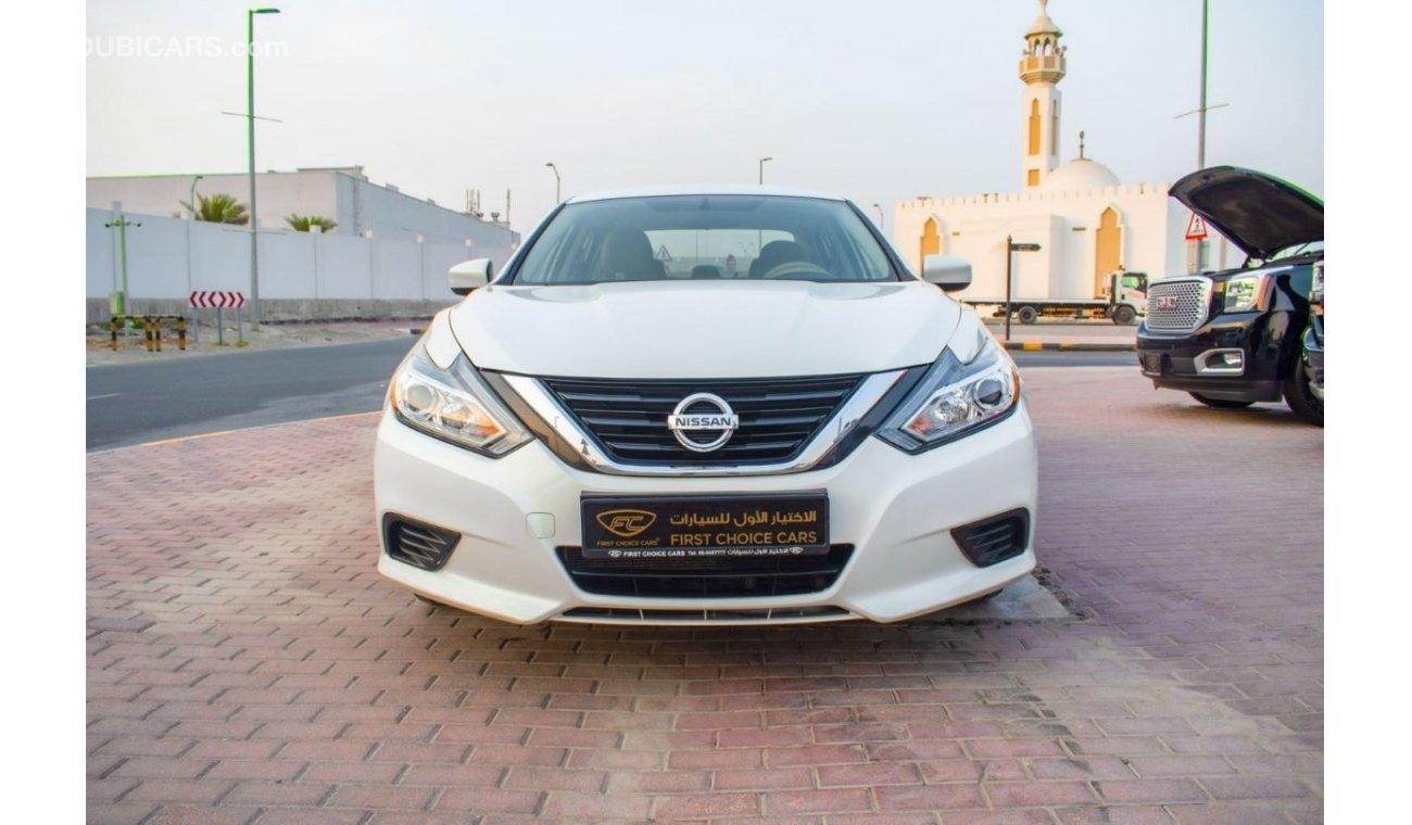 Nissan Altima S S 2018 | NISSAN ALTIMA | S | SWOOPY STYLING | GCC | VERY WELL-MAINTAINED | SPECTACULAR CONDITION |