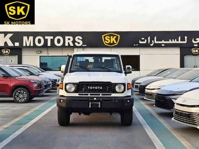 Toyota Land Cruiser 70 LC76 / 4.0L PETROL A/T  / DIFF LOCK / REFRIGETOR / FULL OPTION / CODE# LC76