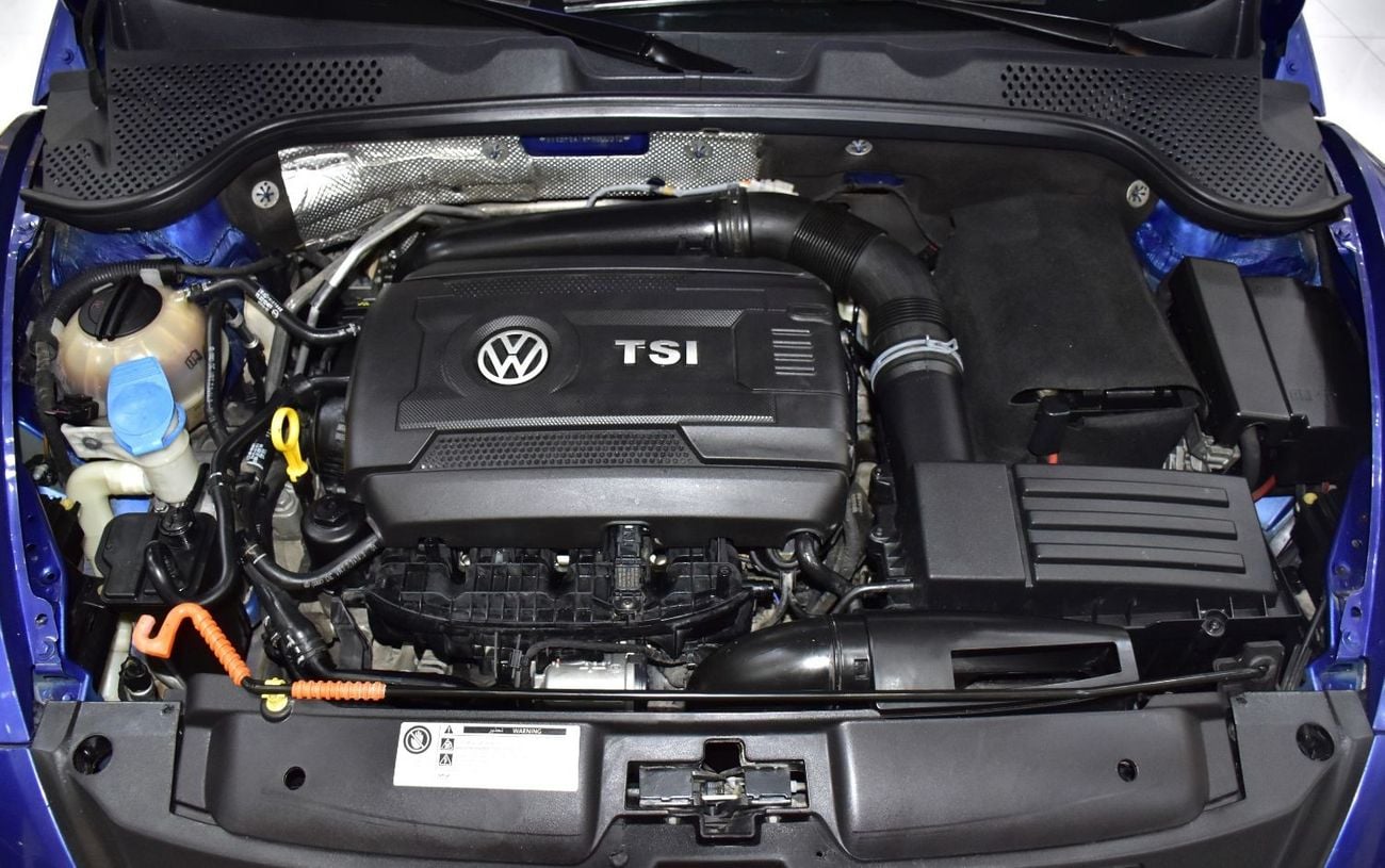 Volkswagen Beetle EXCELLENT DEAL for our Volkswagen Beetle ( 2015 Model ) in Blue Color GCC Specs