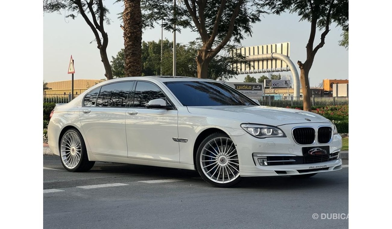 BMW B7 BMW 750I ALPINA B7 2014 GCC FULL OPTIONS ORGINAL PAINT SPESIAL EDDTION