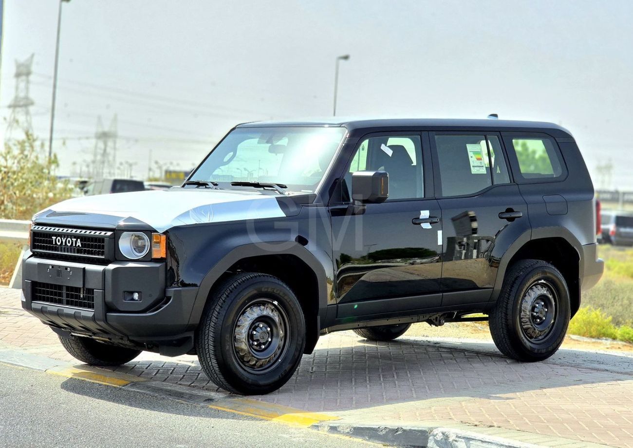 Toyota Prado TOYOTA PRADO PETROL 2.4T - URBAN - E - FULLY BASIC - 2025 MODEL - BLACK INSIDE BLACK - OMANI