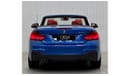 BMW 220i Std 2018 BMW 220i M-Sport Convertible, Warranty, Full Options, Low Kms, GCC