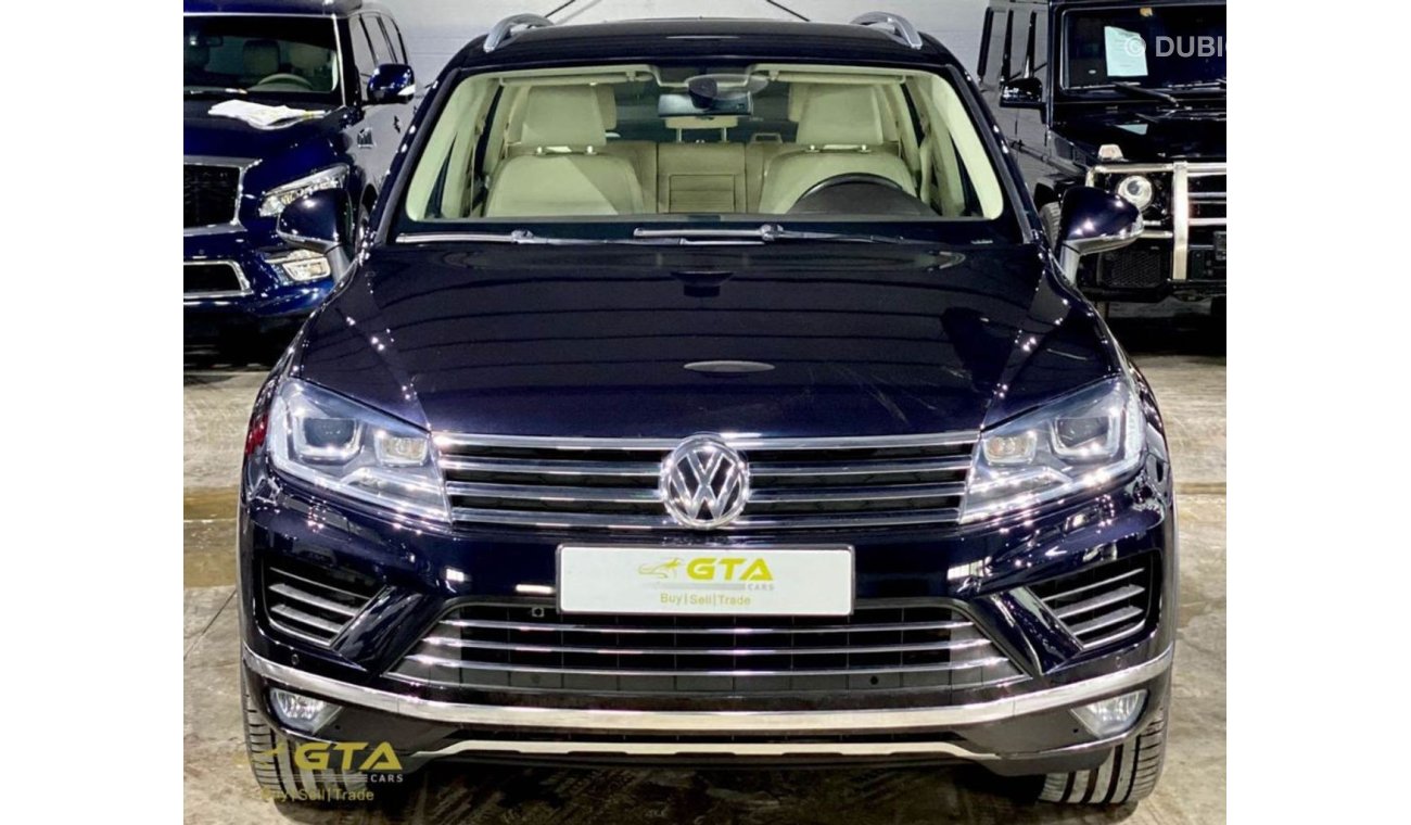 فولكس واجن طوارق 2015 VW TOUAREG WARRANTY FULL AL NABOODA SERVICE HISTORY