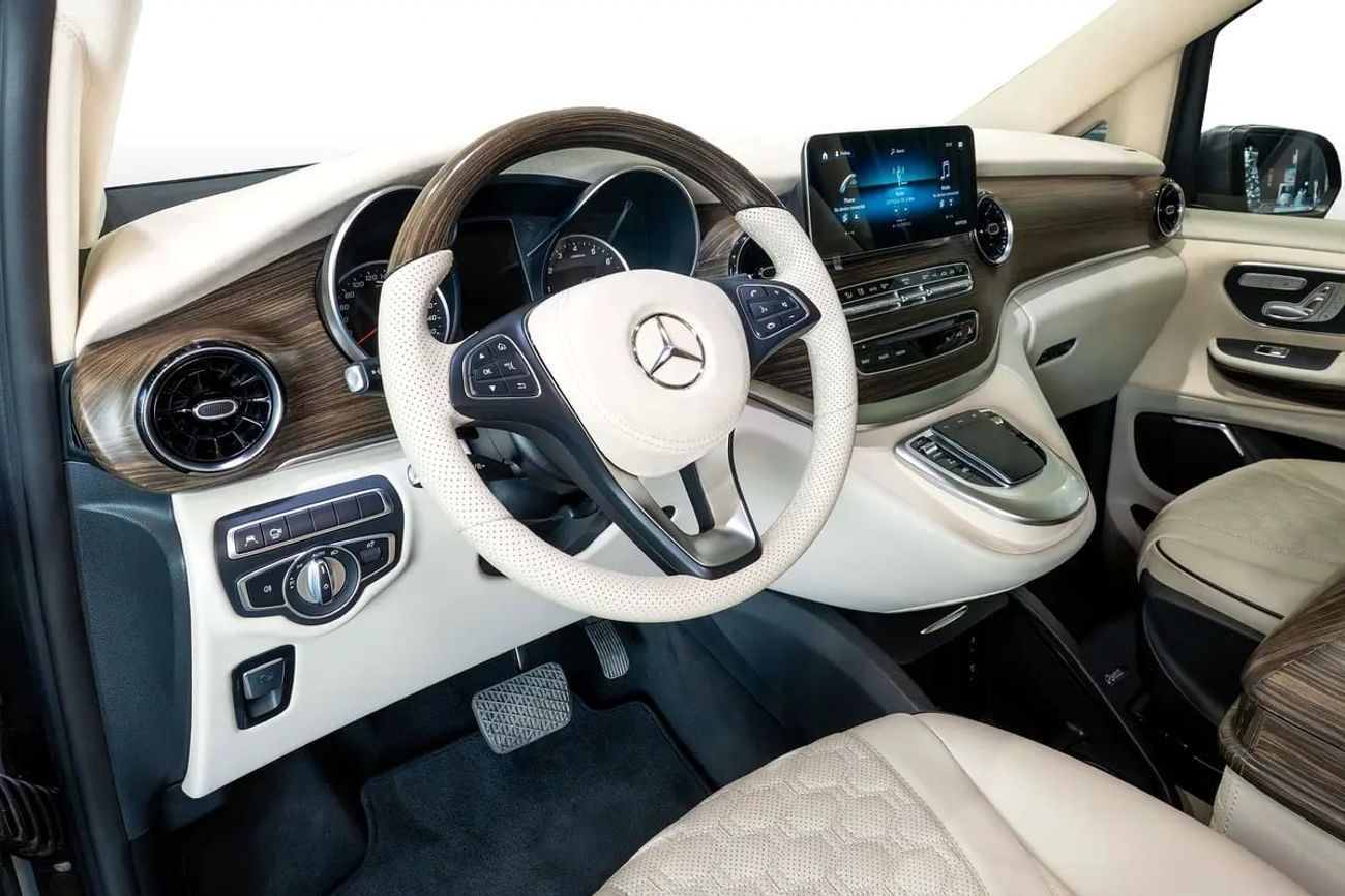 Mercedes-Benz V 250 Premium Edition - European Built Revolver VIP | 1 Year Warranty Included | 0% DP | AED 3,952 P/M |