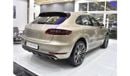 Porsche Macan EXCELLENT DEAL for our Porsche Macan Turbo ( 2015 Model ) in Golden Color GCC Specs