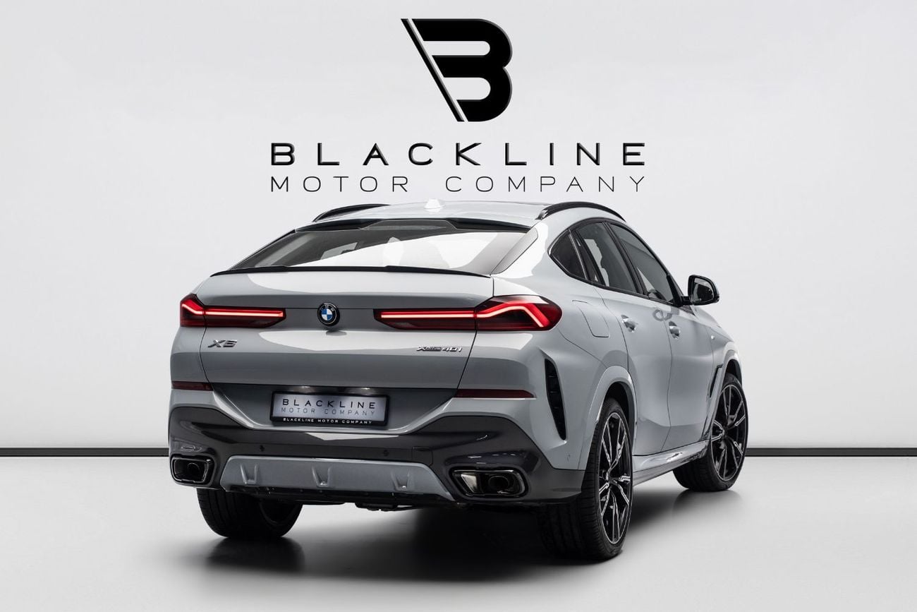 BMW X6 XDRIVE40I M SPORT BUY NOW, PAY 2027 | THE BLACKLINE STANDARD | BMW Warranty + Service Contract, GCC,