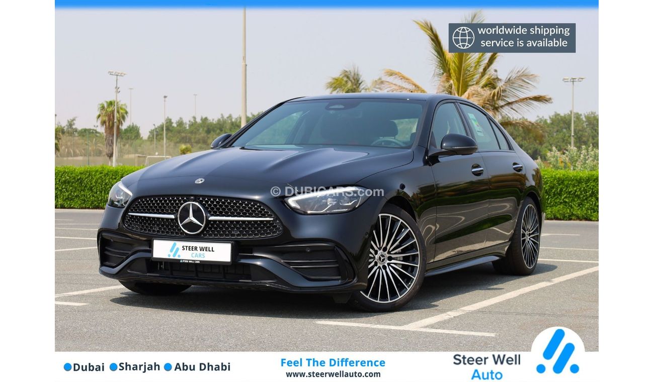 Mercedes-Benz C 200 Sedan 1.5L | A/T - RWD | 2 Year International Warranty GCC Specs | Brand New