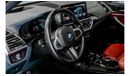 BMW X3 xDrive 30i 2022 BMW X3 xDrive30i M Sport, 2027 BMW Warranty + Service Contract, Full BMW Service His