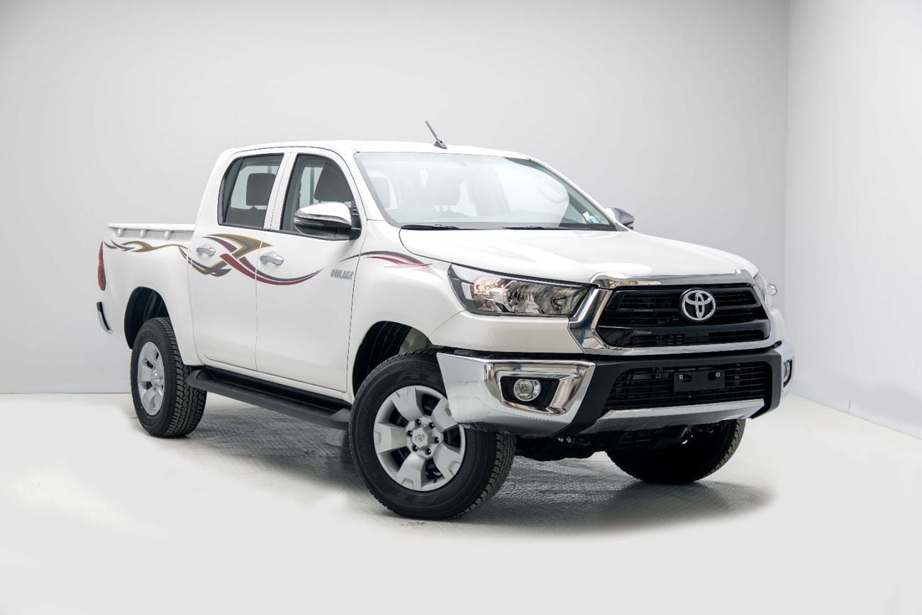 Toyota Hilux DLX 2.4L - Super White Inside Red | Export Only