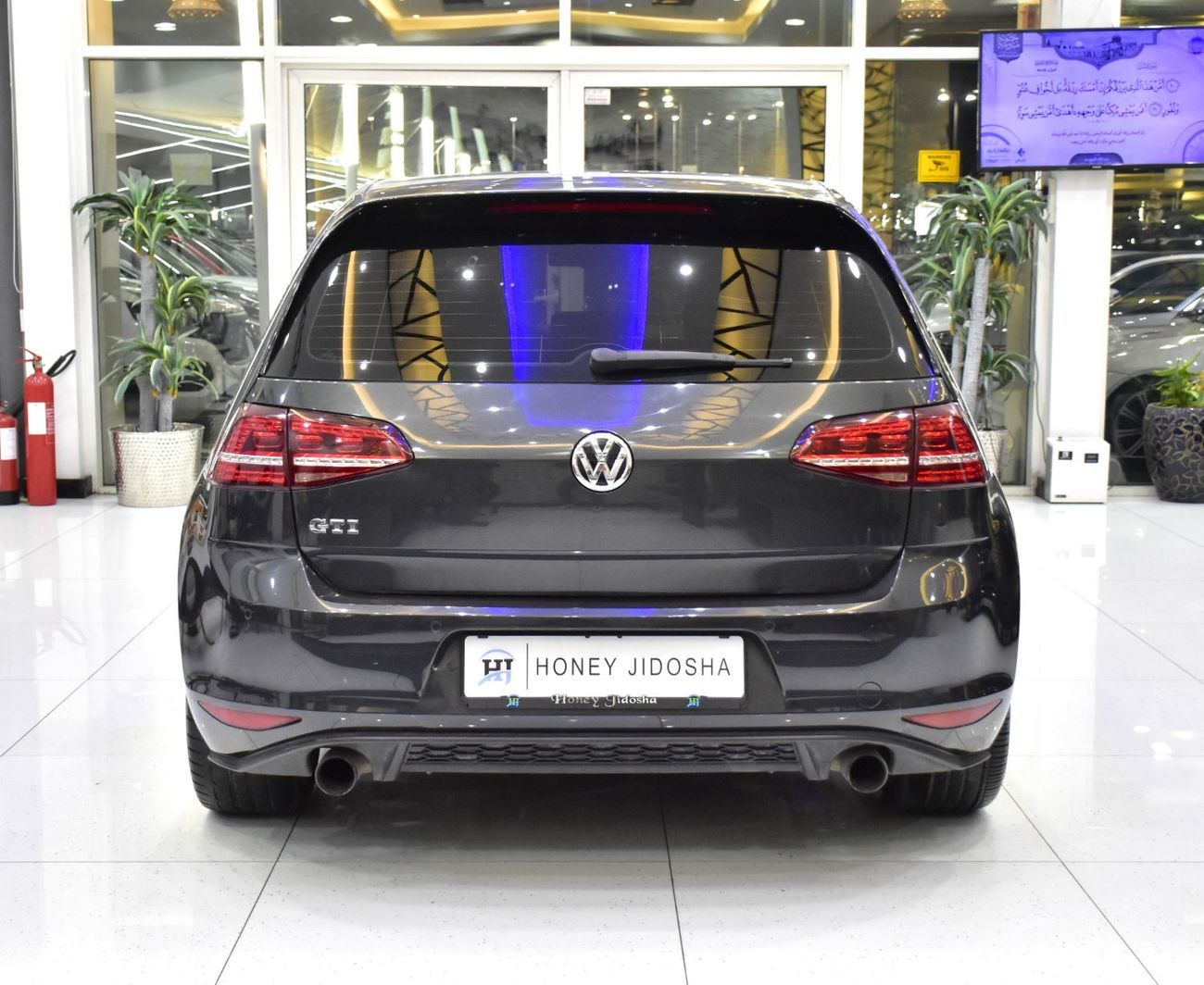 Volkswagen Golf GTI EXCELLENT DEAL for our Volkswagen GTi ( 2016 Model ) in Grey Color GCC Specs