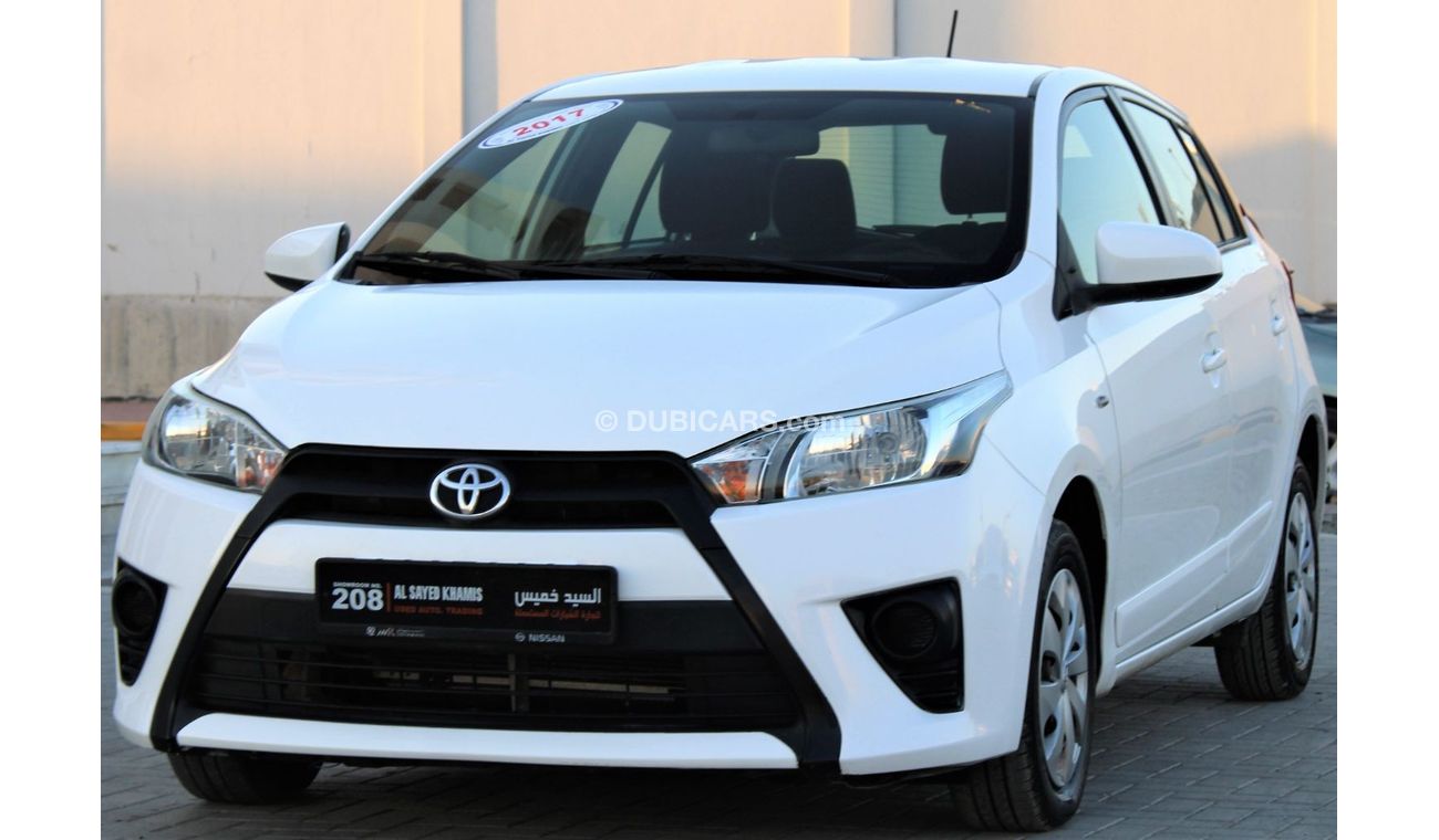 Toyota Yaris SE Toyota Yaris 2017 hatchback in excellent condition, without accidents