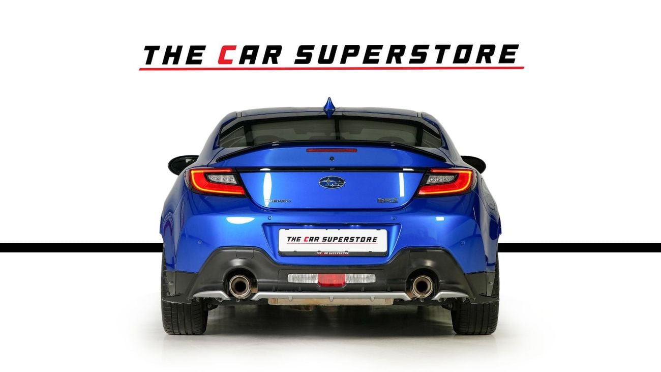Subaru BRZ  1 Owner-Aero Dynamic Package-Al Khoory Warranty-Full Service History