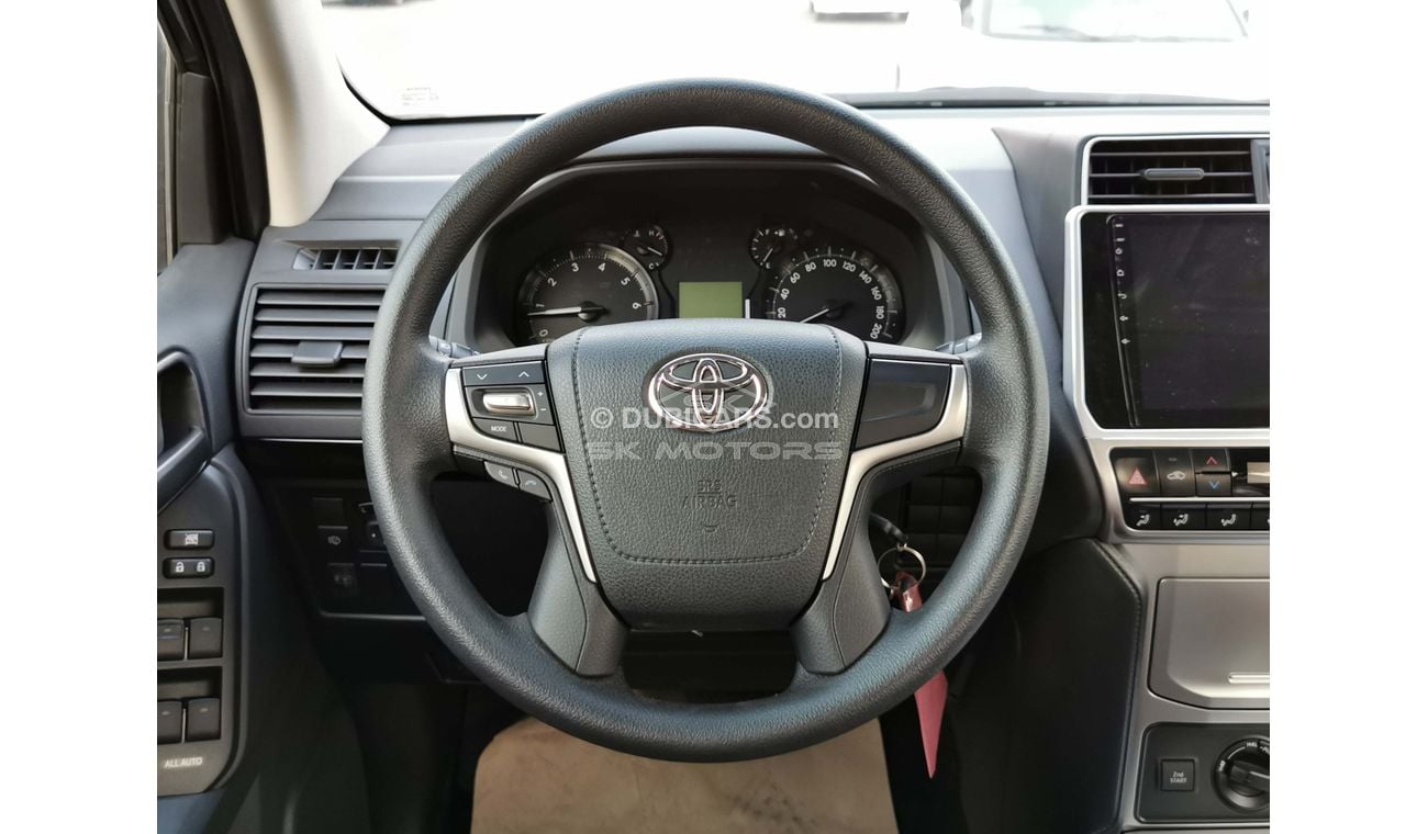 تويوتا برادو 2.7L, 17" Rims, Sunroof, Rear Camera, Front Power Seats, Leather Seats, Rear A/C (CODE # PVXR03)