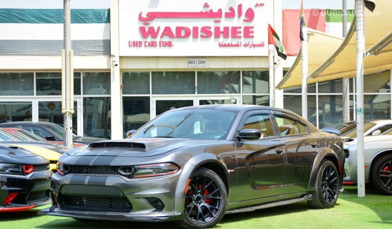 دودج تشارجر Charger R/T Hemi V8 5.7L 2018/SRT Wide Body Kit/Leather Seats/Very Good Condition