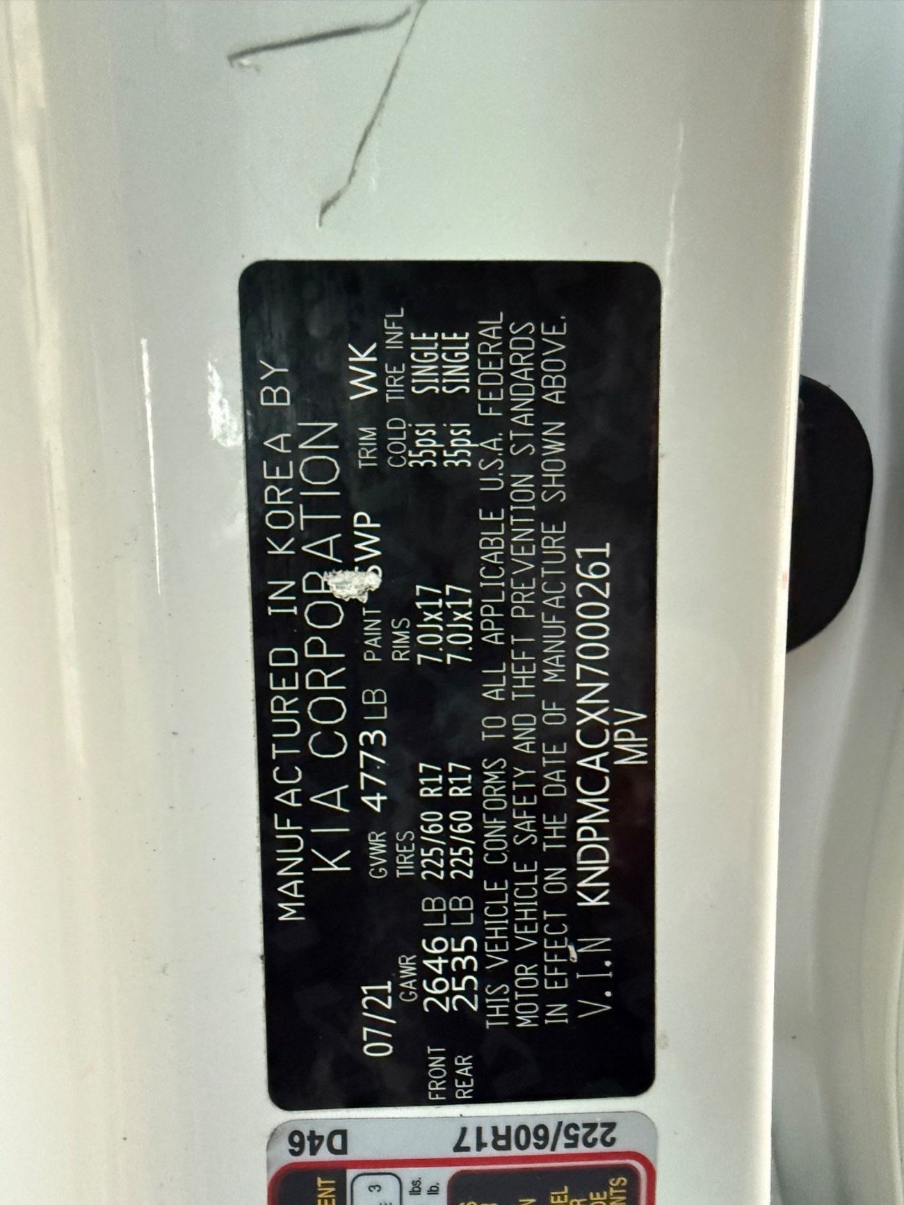 Kia Sportage 2022 LX KEY START 2.4 AWD USA SPEC