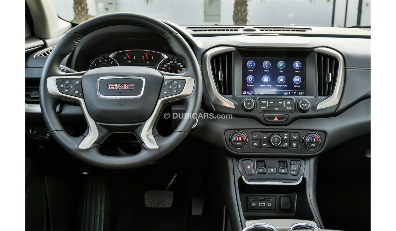 GMC Terrain Agency Warranty! Low Mileage!  GCC - AED 2,280 per month - 0% Downpayment