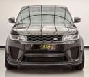 لاند روفر رينج روفر سبورت 2019 Range Rover Sport SVR Carbon Edition, 1 Year Warranty Unlimited Km, Full Service History, GCC