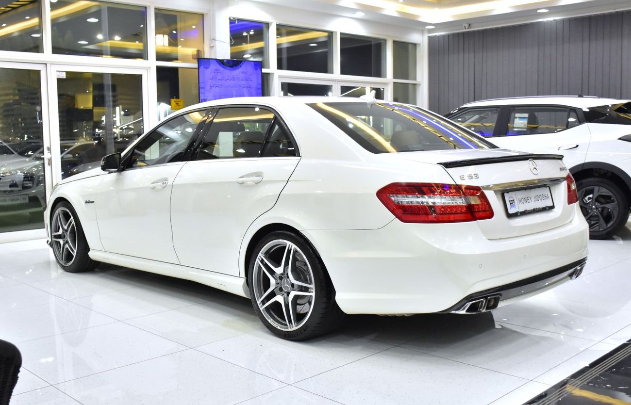 Mercedes-Benz E 63 AMG EXCELLENT DEAL for our Mercedes Benz E63 AMG ( 2011 Model ) in White Color GCC Specs