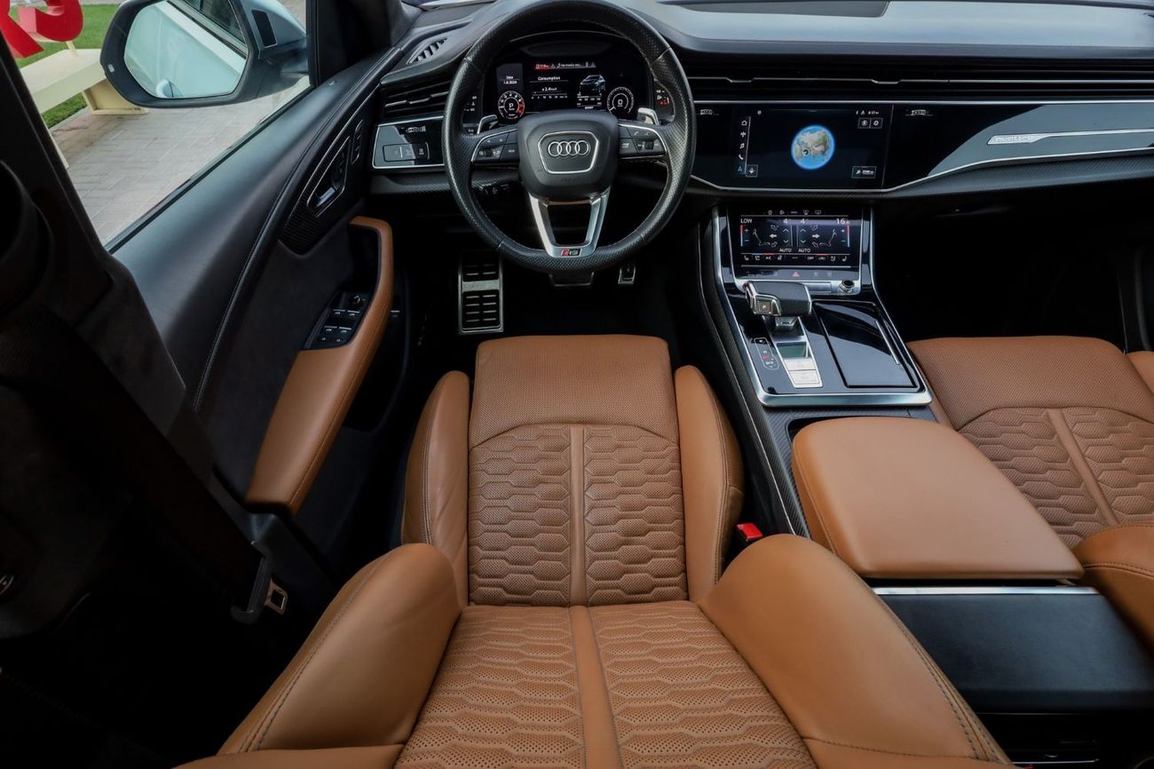 Audi RS Q8 Audi RSQ8 TFSI Quattro 2021 GCC under Warranty with Flexible Down-Payment/ Flood Free.